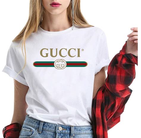 gucci top dames|gucci t-shirt logo.